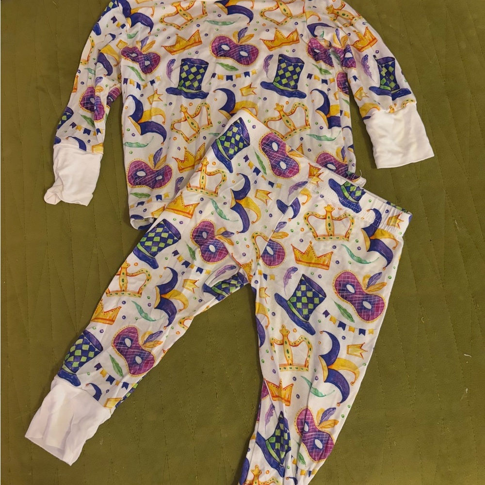 Colorful Kids Pajamas Set